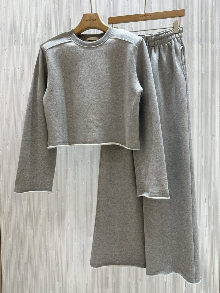 Neroli36 - Korean Women Fashion - #momslook - Daily Terry Sweatshirt - 4