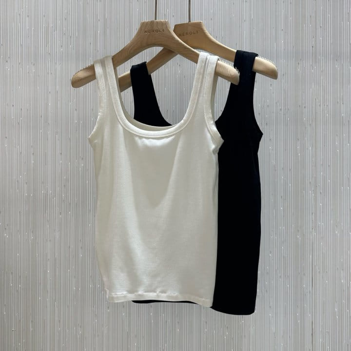 Neroli36 - Korean Women Fashion - #womensfashion - Witney Sleeveless Tee - 6