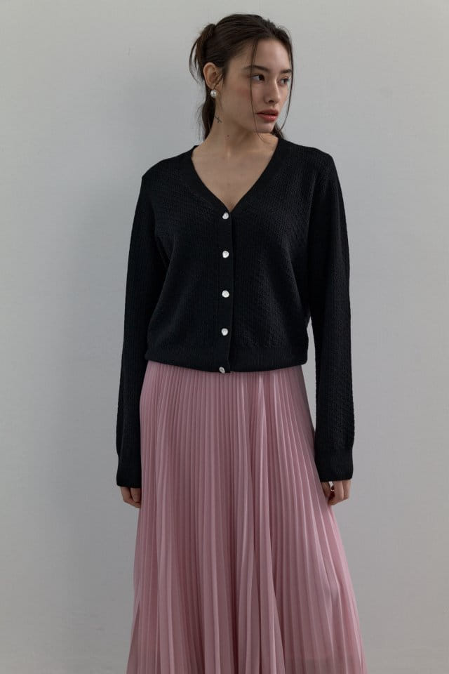 Neroli36 - Korean Women Fashion - #womensfashion - M Pearl Cardigan - 7