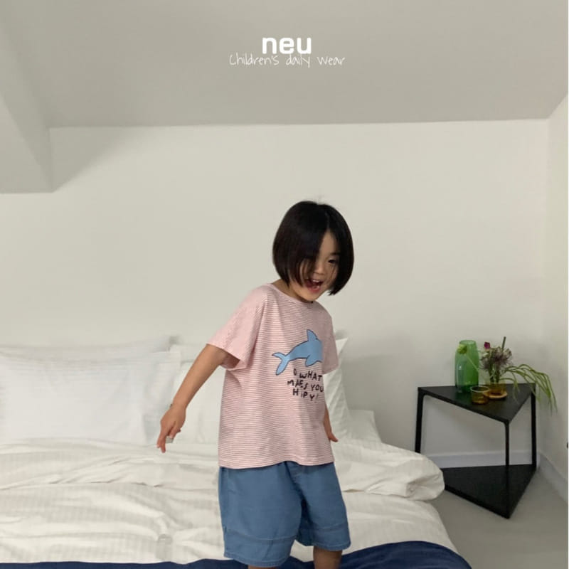 Neu - Korean Children Fashion - #childofig - Dolphin Tee - 3