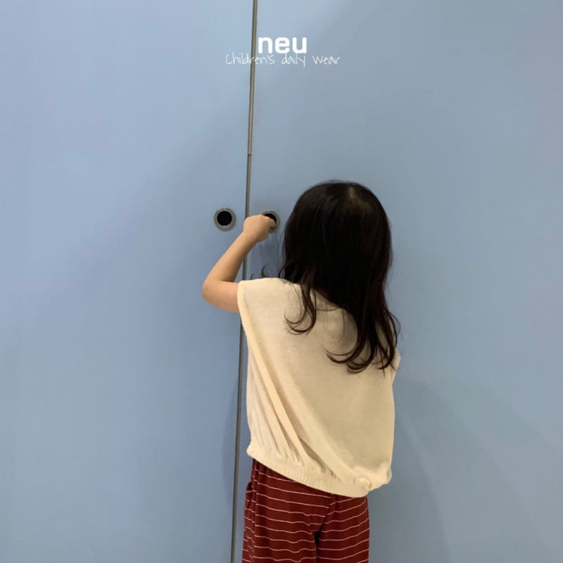 Neu - Korean Children Fashion - #kidzfashiontrend - Terry Layered Sleeveless Tee - 5
