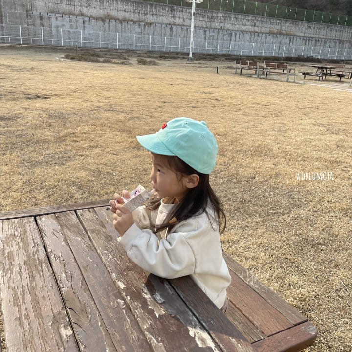 New World - Korean Baby Fashion - #babylifestyle - Heart Button Yamche Hat - 7