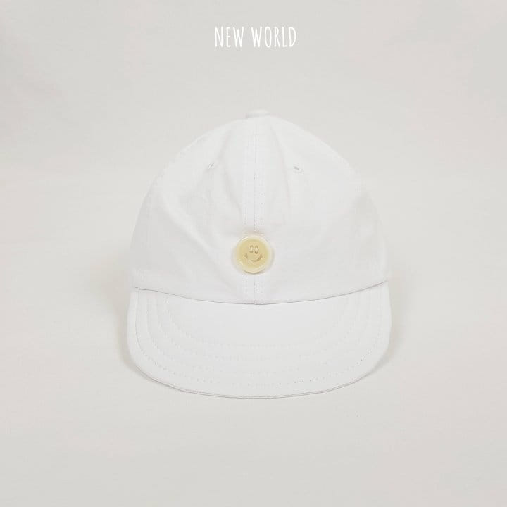 New World - Korean Baby Fashion - #babylifestyle - Smile Button Yamche Hat - 3