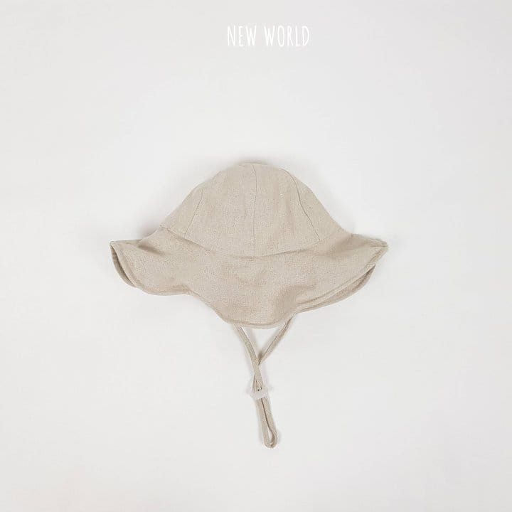 New World - Korean Baby Fashion - #babylifestyle - Linen Hoolra Hat - 10