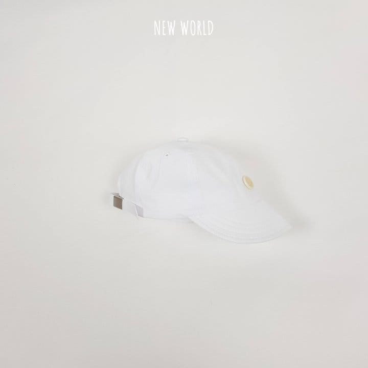 New World - Korean Baby Fashion - #babylifestyle - Smile Button Yamche Hat - 4