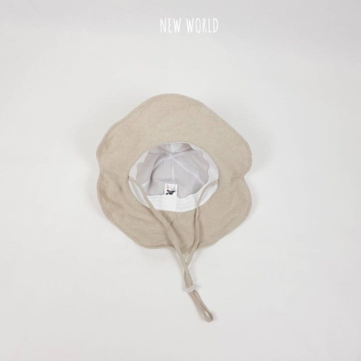New World - Korean Baby Fashion - #babyoninstagram - Linen Hoolra Hat - 11