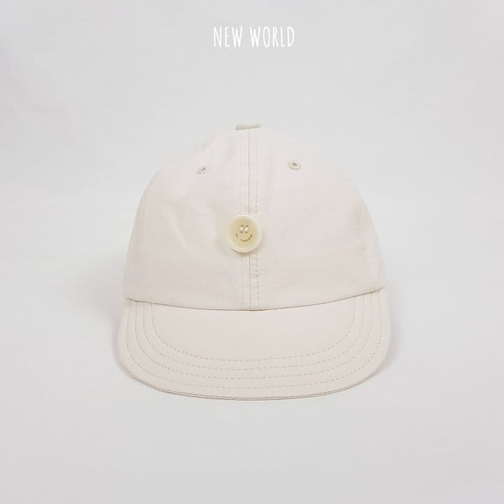 New World - Korean Baby Fashion - #babyootd - Smile Button Yamche Hat - 5