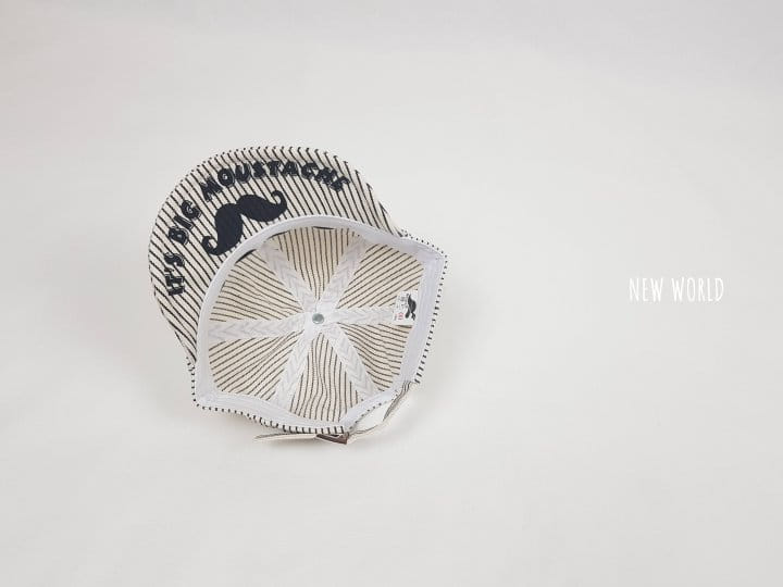 New World - Korean Baby Fashion - #babywear - ST Mustache Yamche Hat - 10