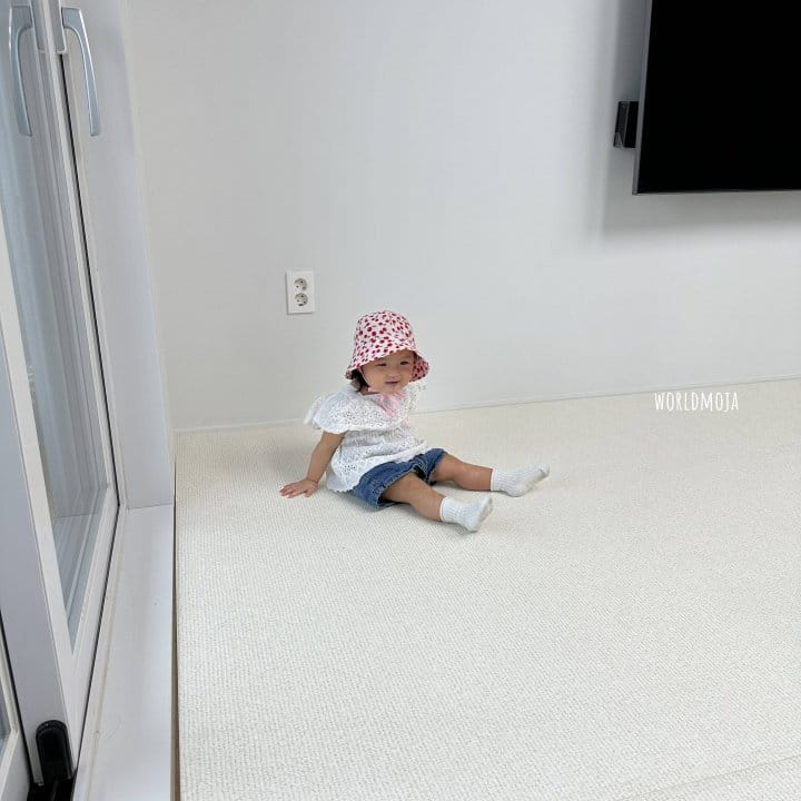 New World - Korean Baby Fashion - #babywear - Cherry Bucket Bonnet - 9