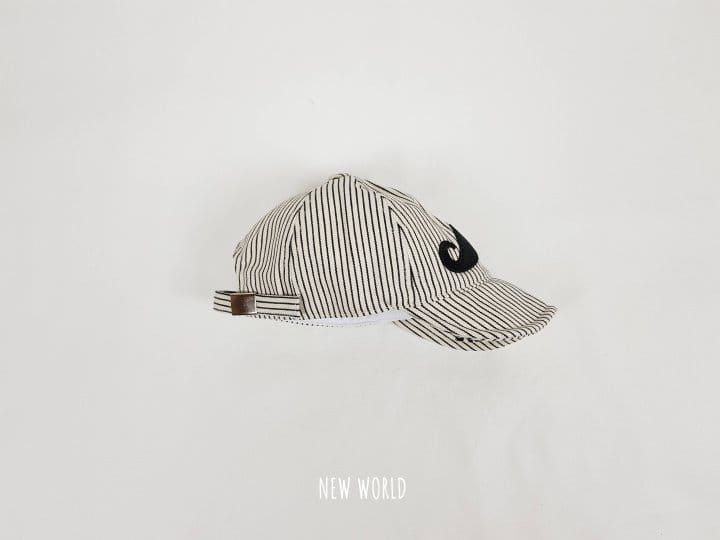 New World - Korean Baby Fashion - #onlinebabyboutique - ST Mustache Yamche Hat - 11