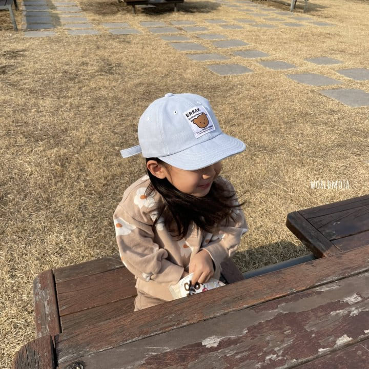 New World - Korean Children Fashion - #Kfashion4kids - Stitch Patch Yamche Hat - 7