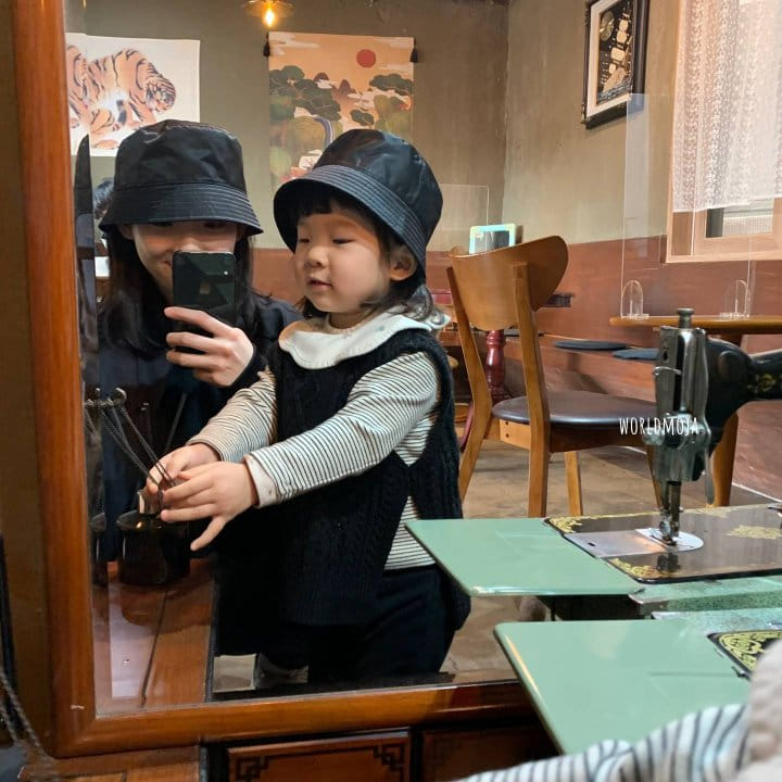 New World - Korean Children Fashion - #Kfashion4kids - P Muzi Bucket Hat - 10