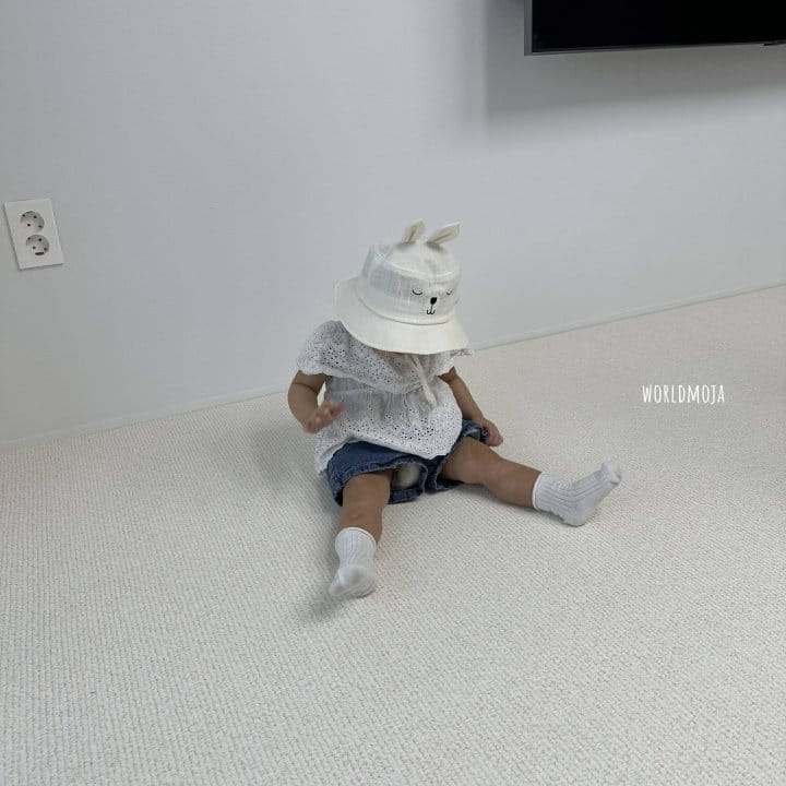 New World - Korean Children Fashion - #Kfashion4kids - Sleeping Rabbit Bucket Hat - 2