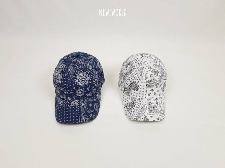 New World - Korean Children Fashion - #Kfashion4kids - Paisely Ball Cap - 2
