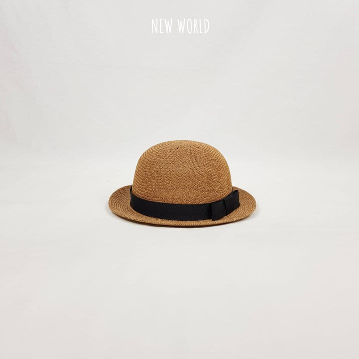 New World - Korean Children Fashion - #Kfashion4kids - Jisa Ribbon Round Hat - 6