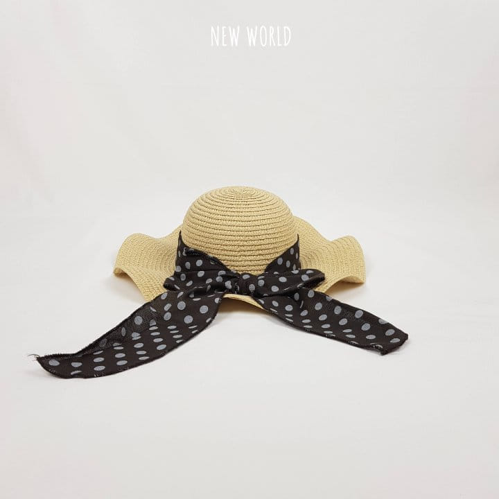 New World - Korean Children Fashion - #Kfashion4kids - Jisa Dot Hulra Hat - 2
