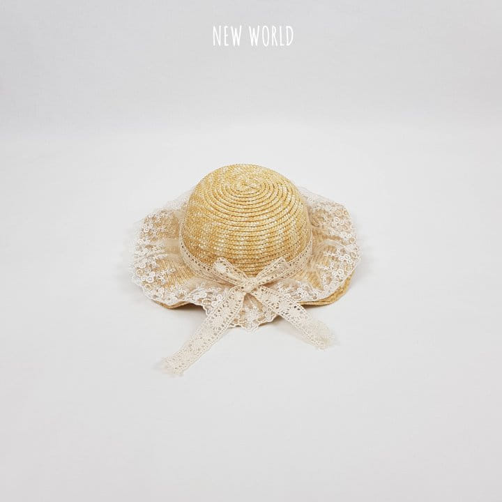 New World - Korean Children Fashion - #Kfashion4kids - Straw Lace Hat - 8
