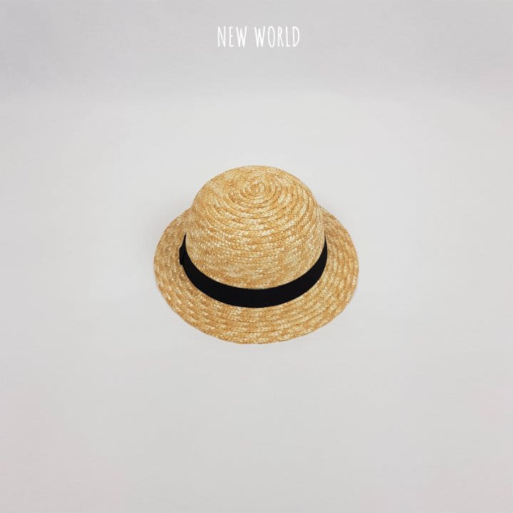 New World - Korean Children Fashion - #Kfashion4kids - Straw Round Hat - 6