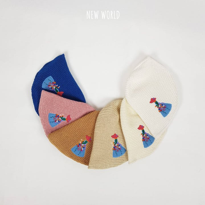New World - Korean Children Fashion - #Kfashion4kids - Jisa Heidy Wide Bonnet - 3