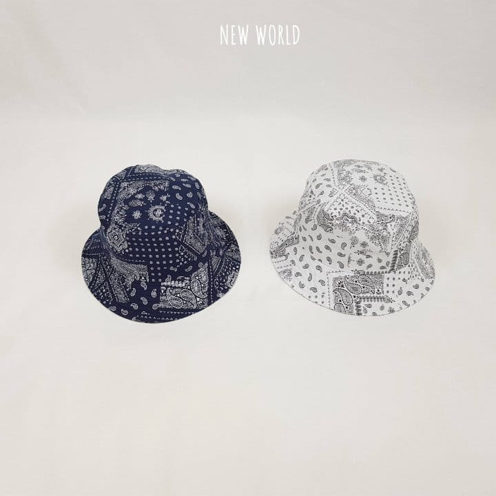 New World - Korean Children Fashion - #childofig - Paisely Bucket Hat