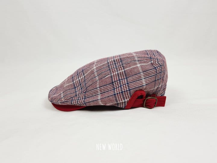 New World - Korean Children Fashion - #childofig - Check Hunting Cap - 9