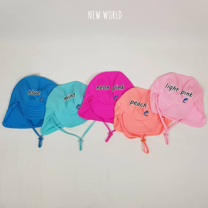 New World - Korean Children Fashion - #childofig - Dolphin Swimming Hat - 4