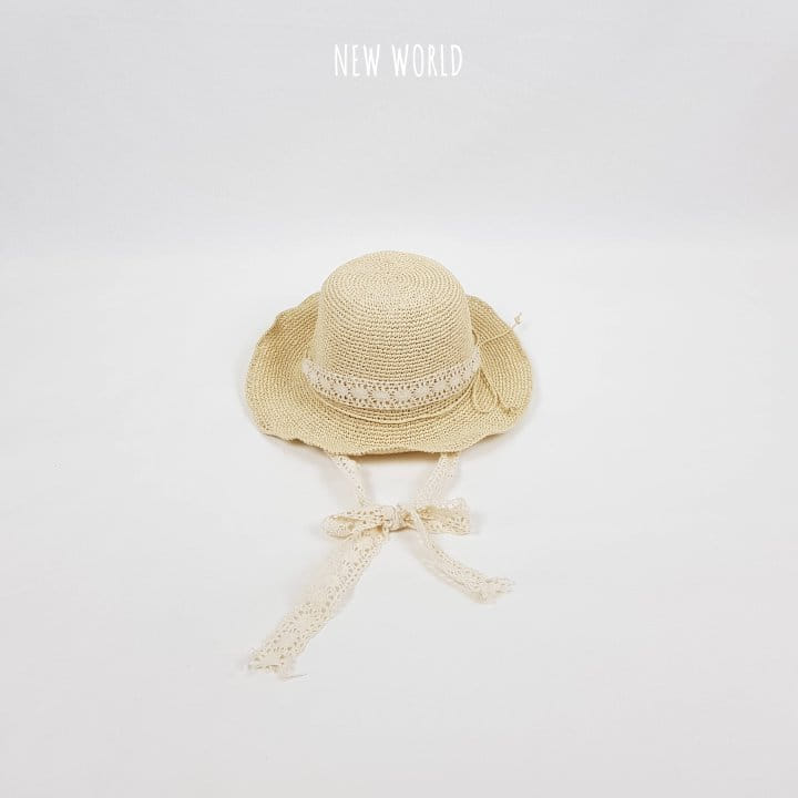 New World - Korean Children Fashion - #childofig - Jisa Lace Pyeong Brim Hat - 10