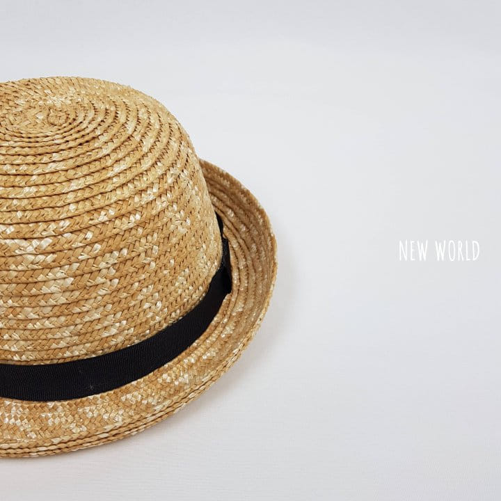 New World - Korean Children Fashion - #prettylittlegirls - Chaplin Straw Hat - 4