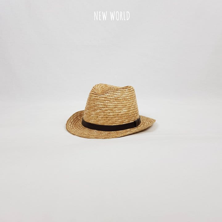 New World - Korean Children Fashion - #childofig - Straw Fedora - 3