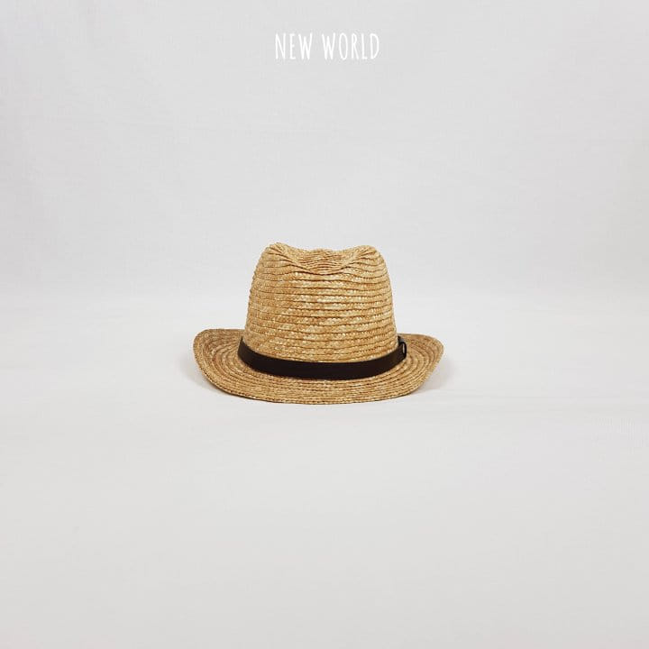 New World - Korean Children Fashion - #childofig - Straw Fedora - 4