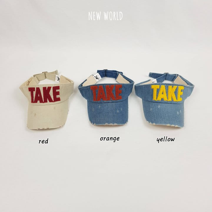 New World - Korean Children Fashion - #childrensboutique - Adult Take Denim Sun Cap - 6