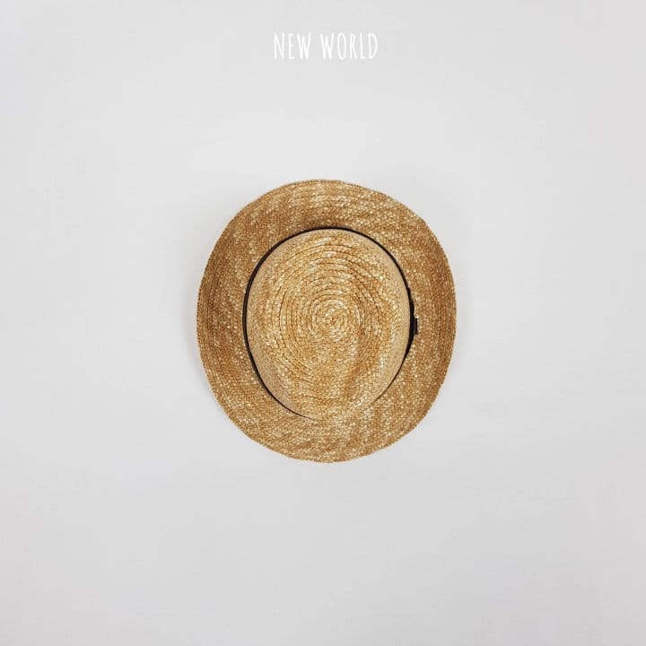 New World - Korean Children Fashion - #childrensboutique - Straw Fedora - 5