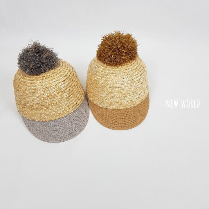 New World - Korean Children Fashion - #childrensboutique - Straw Bell Riding Hat - 3