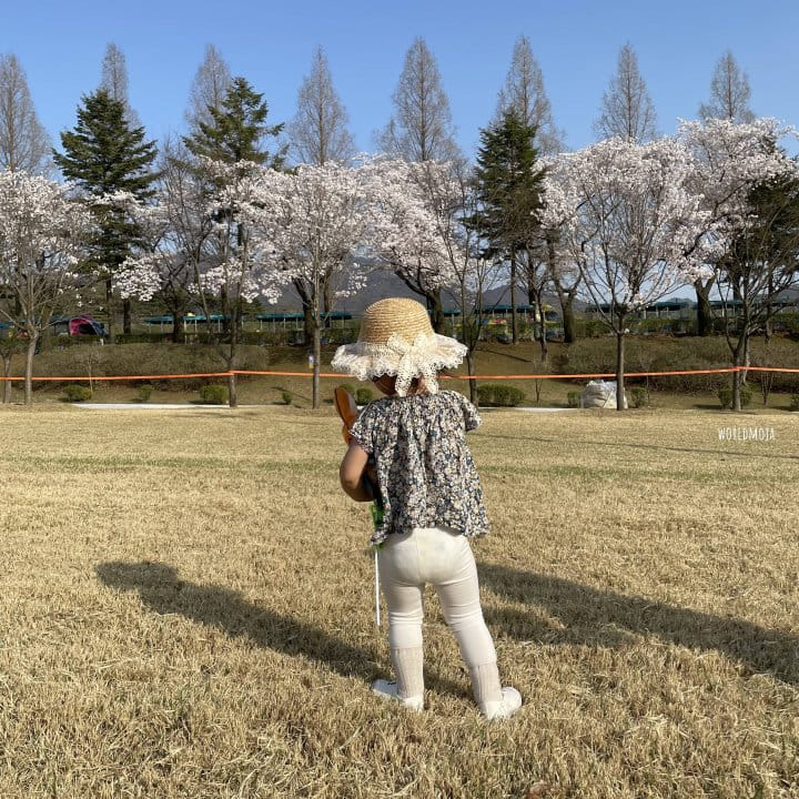 New World - Korean Children Fashion - #childrensboutique - Straw Lace Hat