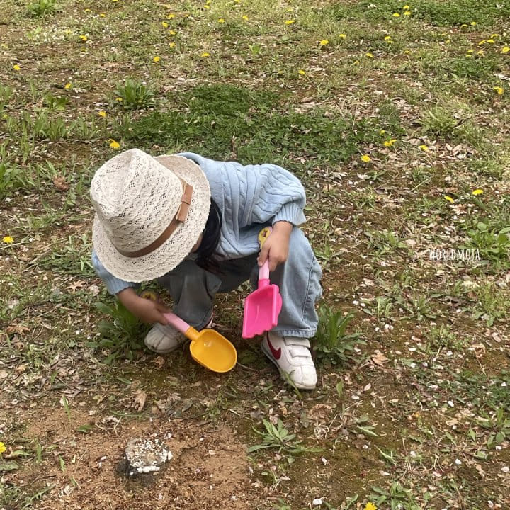 New World - Korean Children Fashion - #childrensboutique - Lace Fedora - 2