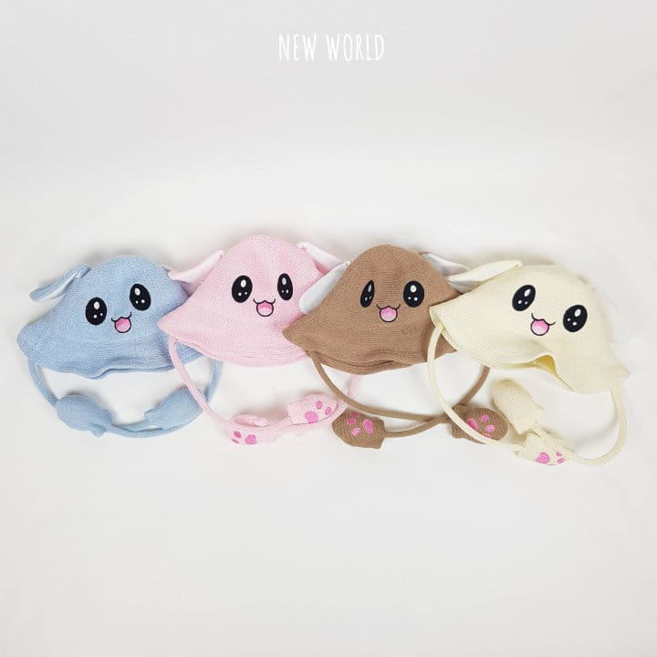 New World - Korean Children Fashion - #childrensboutique - Movable Ear Rabbit Bucket Hat