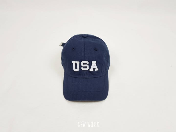 New World - Korean Children Fashion - #designkidswear - Child USA Ball Cap - 9