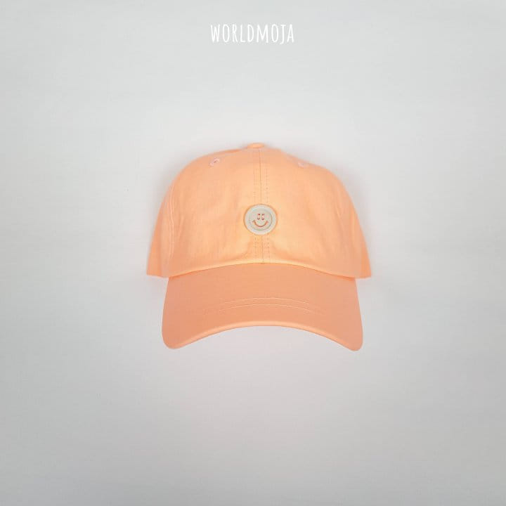 New World - Korean Children Fashion - #designkidswear - Neon Smile Button Ball Cap - 5