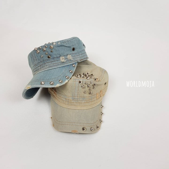 New World - Korean Children Fashion - #designkidswear - Denim Washing Jjing Hat - 2