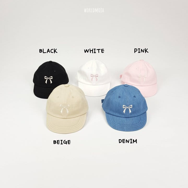 New World - Korean Children Fashion - #designkidswear - Ribbon Embroidery Yamche Cap - 3