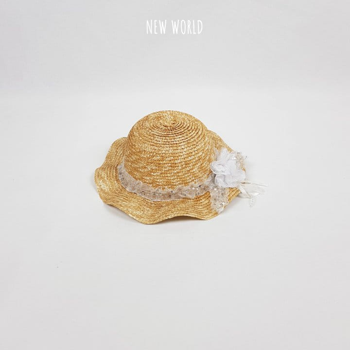 New World - Korean Children Fashion - #designkidswear - Spangle Straw Hat - 5