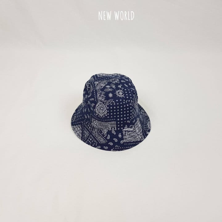 New World - Korean Children Fashion - #designkidswear - Paisely Bucket Hat - 4