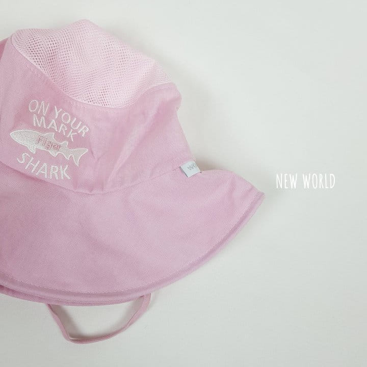 New World - Korean Children Fashion - #discoveringself - Shark Mesh Bucket Hat - 11