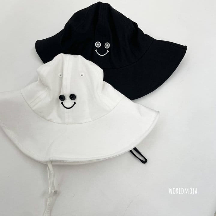 New World - Korean Children Fashion - #discoveringself - Neon Button Smile Bucket Hat - 6