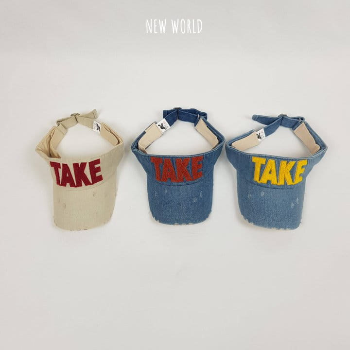 New World - Korean Children Fashion - #discoveringself - Adult Take Denim Sun Cap - 8