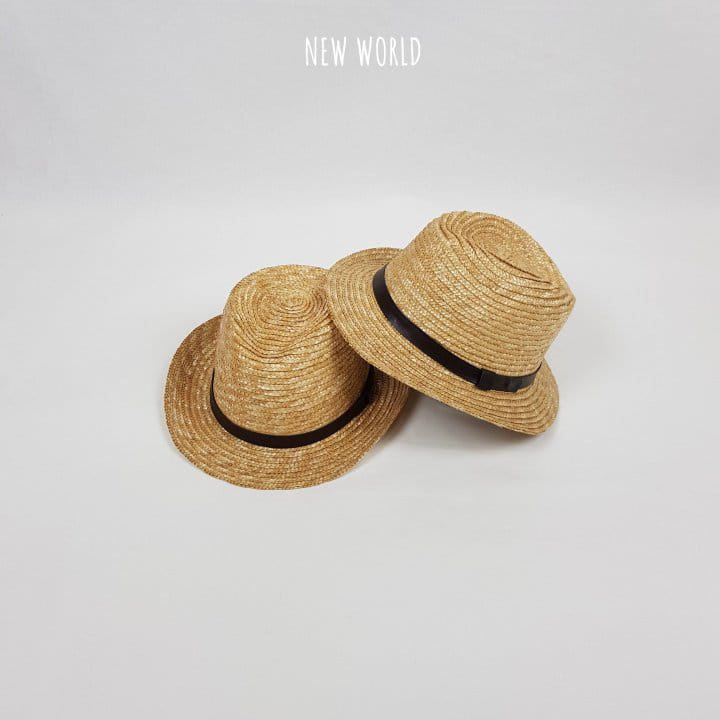 New World - Korean Children Fashion - #discoveringself - Straw Fedora - 7