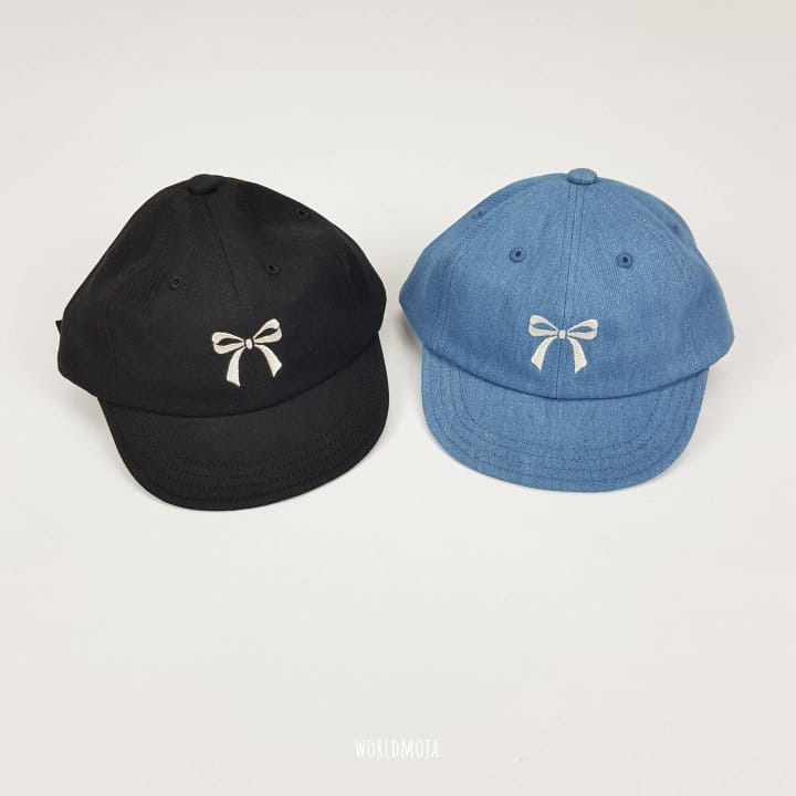 New World - Korean Children Fashion - #designkidswear - Ribbon Embroidery Yamche Cap - 4