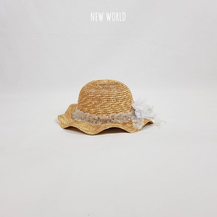 New World - Korean Children Fashion - #discoveringself - Spangle Straw Hat - 6