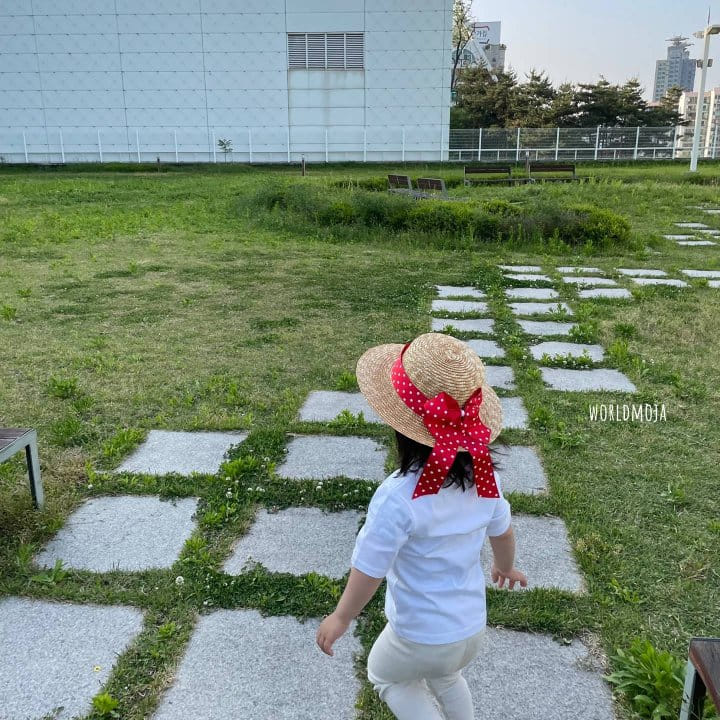 New World - Korean Children Fashion - #discoveringself - Straw Dot Hat - 2