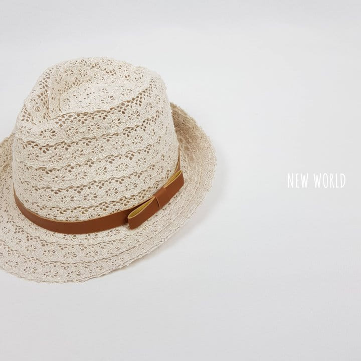 New World - Korean Children Fashion - #designkidswear - Lace Fedora - 4
